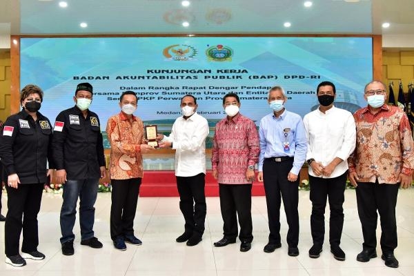 DPD RI Apresiasi Pemprov Sumut Tindaklanjuti Rekomendasi BPK RI